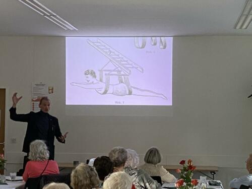 Club 85+ Kaffeenachmittag für über 85jährige Bregenzer/innen, Vortrag mit Stadtarchivar Thomas Klagian, "Baden in Alt-Bregenz" Okt 2021